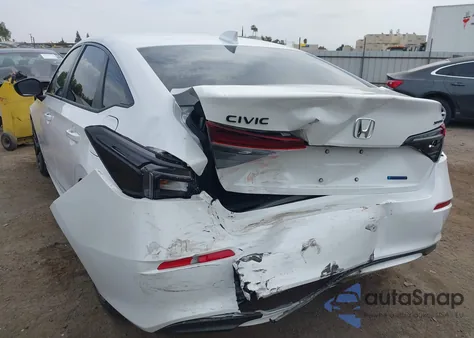 2026 Honda Civic Hybrid Sport/Sport Touring из США, поврежденный, VIN 2HGFE4F86TH304435